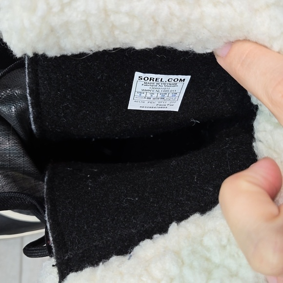 Sorel Women Caribou Waterproof Insulated lined boots rubber shoes sz 8 - Picture 8 of 15